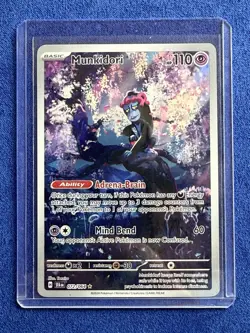 Pokemon Munkidori 072/064 Sv: Shrouded Fable Illustration Rare Full Art Holo - Image 1