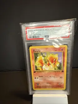 Pokemon TCG Ponyta PSA Graded - Image 1