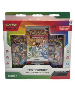Pokemon First Partner Illustration Collection Series 1 Sealed Box - Image 1