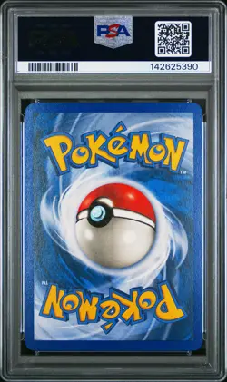 2002 POKEMON EXPEDITION #22 PICHU-REVERSE FOIL PSA 8 - Image 2