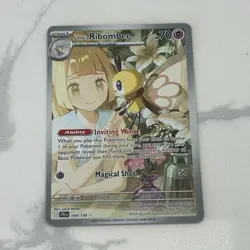 Pokemon Lillie's Ribombee Journey Together 164/159 Illustration Rare Holo 70 HP… - Image 1