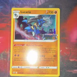 The Pokemon Company Lucario SWSH186 SWSH Promo Holo 120 HP English 2022 - Image 1