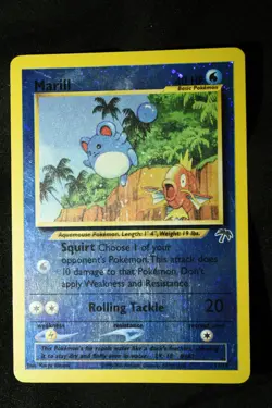 Marill 11/18 NM Southern Islands Reverse Holo Pokemon TCG - Image 4