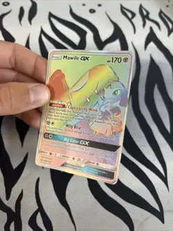 Mawile GX 246/236 Secret Rainbow Rare - 2019 Pokemon Unified Minds DMG Damaged - Image 4
