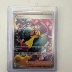 Pokemon Canari 291/217 ASC EN Full Art Secret Rare Trainer Supporter MINT - Image 1