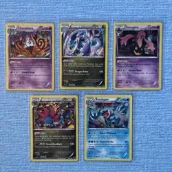 Pokemon XY Phantom Forces Holo Bundle X 5 2014 TCG NM-LP - Image 1