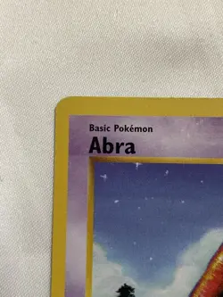 Pokemon TCG Pokemon Abra 1999 Base Set Shadowless 43/102 LP ⚫ - Image 3