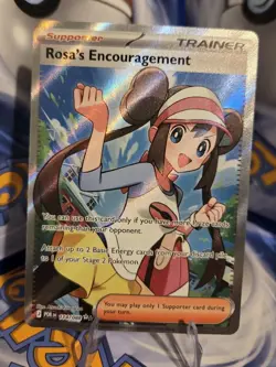 Pokemon TCG - Rosa's Encouragement 114/088 - Full Art Ultra Rare - Perfect Order - Image 1