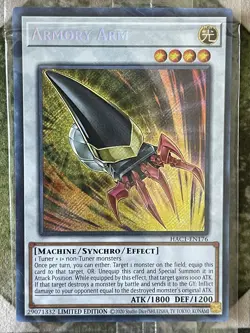 Yugioh ARMORY ARM Secret Rare HAC1-EN176 (SEALED) - Image 1