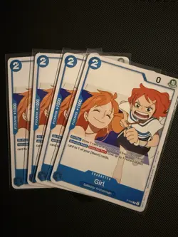 One Piece Promotion Cards Girl (OP14 Release Event) #P-096 X4 Play set - Image 1