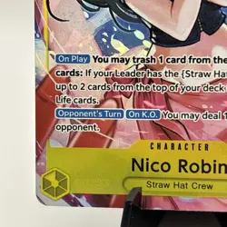 Nico Robin (055) (Alternate Art) EB03-055 Extra Booster: One Piece Heroines - Image 4