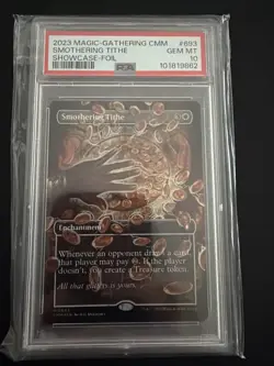 Smothering Tithe (Borderless) Commander Masters Foil - Image 1