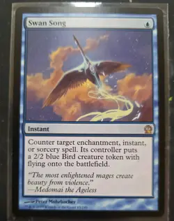 MTG Magic the Gathering Swan Song (65/260) Theros NM - Image 1