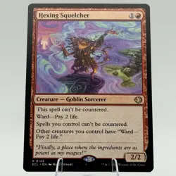 MTG Lorwyn Eclipsed - Hexing Squelcher - ECL - NM - Image 1