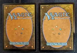 MTG 2x Thoughtseize Signed Theros 107 NM-MP - Image 2