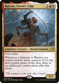 Raiyuu, Storm's Edge - Kamigawa: Neon Dynasty - MTG Magic Pack fresh - Image 1