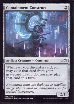 Containment Construct - Kamigawa: Neon Dynasty - Magic MTG NM - Image 1