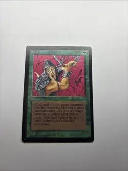 MTG Berserk- Beta Edition- Uncommon- (Very LP) - Image 1