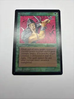 MTG Berserk- Beta Edition- Uncommon- (Very LP) - Image 3