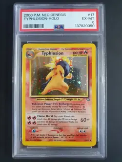 Typhlosion 17/111 2000 Holo - PSA 6 - Neo Genesis Set - Pokemon Card - Image 3