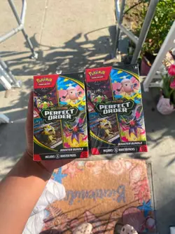 Pokemon TCG Mega Evolution Perfect Order Booster Bundle Lot (2 Boxes) – Sealed - Image 1