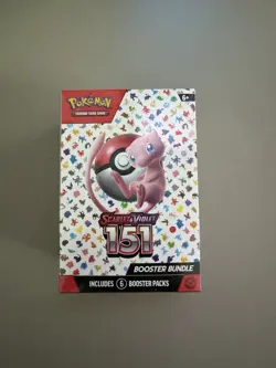 Pokemon TCG Scarlet & Violet 151 Booster Bundle Box 6 Packs English - Image 1