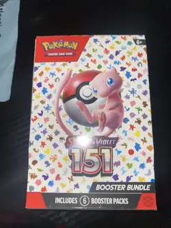 Pokemon TCG Scarlet & Violet 151 Booster Bundle Sealed New - Image 1