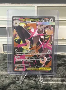 Pokemon Mega Lopunny ex 128/094 Phantasmal Flames Special Rare 330 HP - Image 1