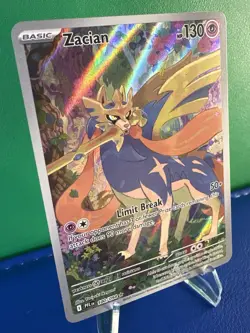Pokemon TCG Zacian 100/094 Phantasmal Flames Illustration Rare - Near Mint - Image 2