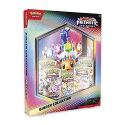 NEW Pokemon TCG Scarlet & Violet Prismatic Evolutions Binder Collection Box Set - Image 1