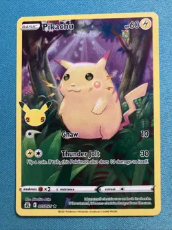 Pokemon TCG Pikachu 005/025 Celebrations Holo LP - Image 1