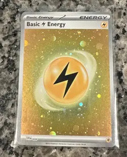 HD Cosmos Holo Basic Lightning Energy SVE 004 - Pokemon 151 - Image 1