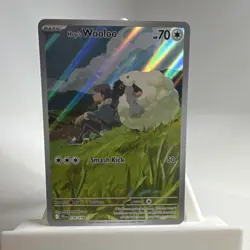 Pokemon TCG Hop's Wooloo 170/159 Journey Together Near Mint Condition - Image 1