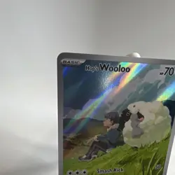 Pokemon TCG Hop's Wooloo 170/159 Journey Together Near Mint Condition - Image 3