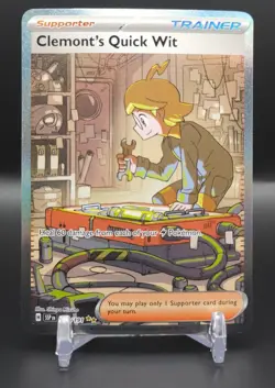 Pokemon - Clemont's Quick Wit 243/191 - Surging Sparks - Image 1