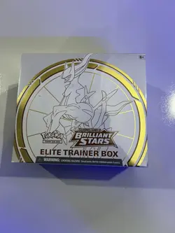 Pokemon TCG Sword & Shield Brilliant Stars Etb (Tiny Tear In photo) 820650870125 - Image 1