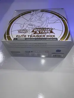 Pokemon TCG Sword & Shield Brilliant Stars Etb (Tiny Tear In photo) 820650870125 - Image 2