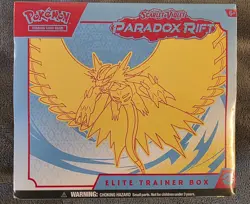 Pokemon TCG Scarlet & Violet Paradox Rift Scream Tail Elite Trainer Box ETB New - Image 1
