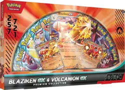 Pokemon TCG: Blaziken ex & Volcanion ex Premium Collection Amazon - Image 1