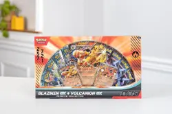 Pokemon TCG: Blaziken ex & Volcanion ex Premium Collection Amazon - Image 2