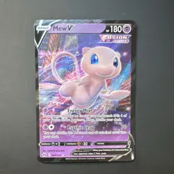 Pokemon Mew V 060/159 Crown Zenith Holo Ultra Rare 180 HP Planeta Yamashita - Image 1