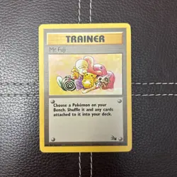 Pokemon TCG - Mr. Fuji - 58/62 - Fossil - MP Unlimited Uncommon (1999) - Image 1