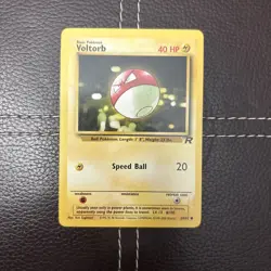Pokemon TCG - Voltorb - 69/82 - Team Rocket - NM Unlimited Common (2000) - Image 1