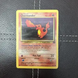 Pokemon TCG - Charmander - 50/82 - Team Rocket - NM Unlimited Common (2000) - Image 1