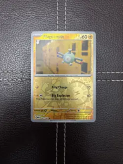 Pokemon TCG - Magnemite - 081/165 - Scarlet & Violet: 151 - NM Reverse Holo - Image 1