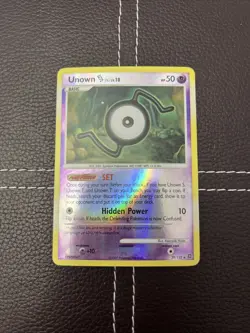 Pokemon TCG - Unown - 39/132 - Secret Wonders - NM Reverse Holo (2007) - Image 1