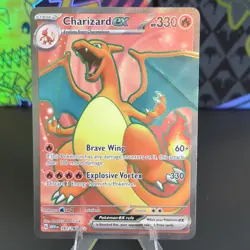Pokemon TCG Charizard ex 183/165 Scarlet & Violet 151 Holo Ultra Rare Full Art - Image 1