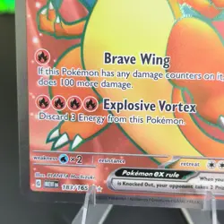 Pokemon TCG Charizard ex 183/165 Scarlet & Violet 151 Holo Ultra Rare Full Art - Image 4