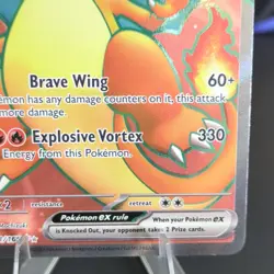 Pokemon TCG Charizard ex 183/165 Scarlet & Violet 151 Holo Ultra Rare Full Art - Image 5