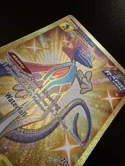 Inteleon (Secret) 227/203 SWSH07: Evolving Skies Gold Pokemon Full Art - Image 3